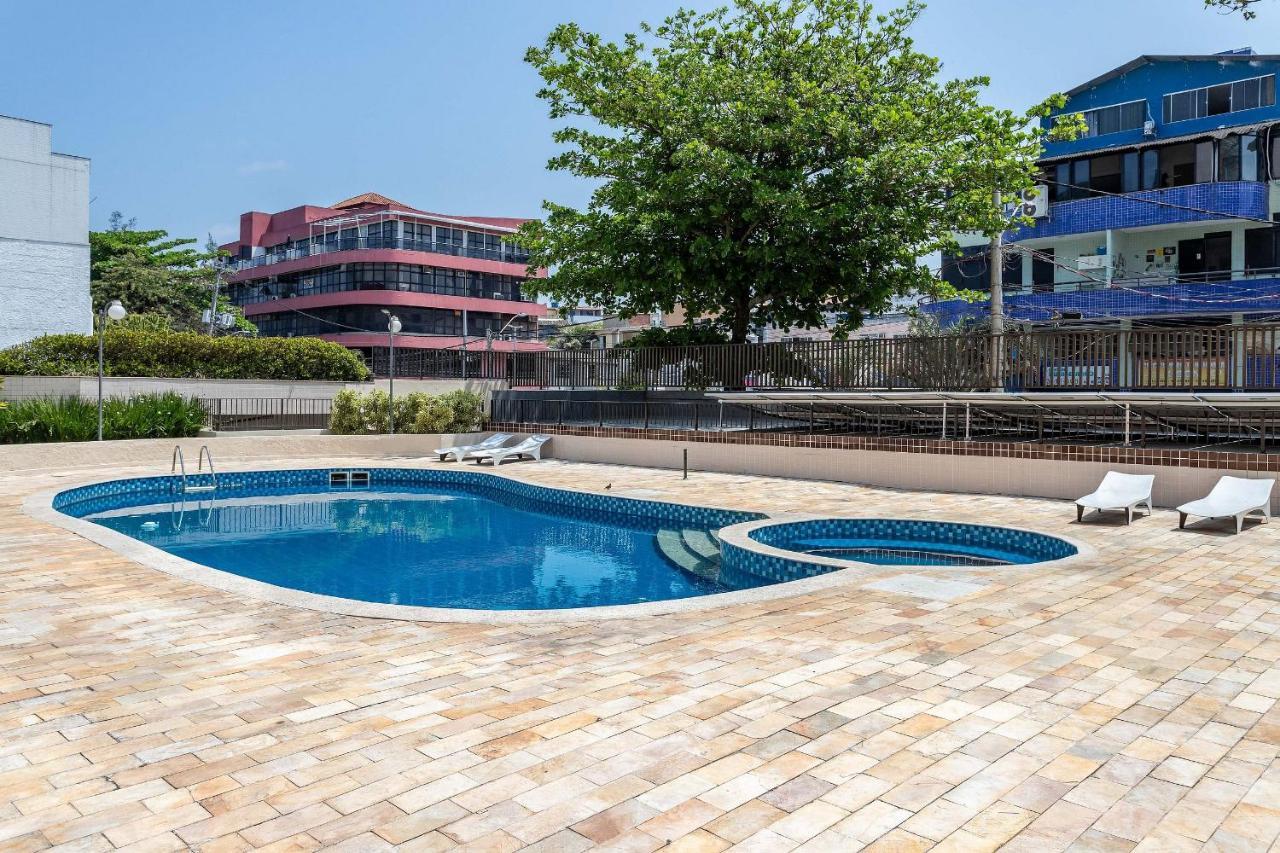 Appartamento 2 Vista Mar Do Recreio E Pedra Do Pontal - Com Piscina, Estacionamento, Portaria 24h E Academia - Cozinha Completa, Wi-fi E Ar Condicionado