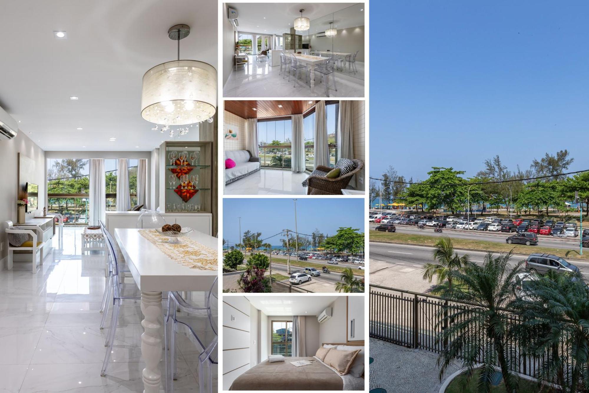 2 Vista Mar Do Recreio E Pedra Do Pontal - Com Piscina, Estacionamento, Portaria 24h E Academia - Cozinha Completa, Wi-fi E Ar Condicionado Appartamento *